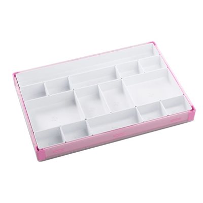 Gamegenic:  TokenSilo XL: Pink / White