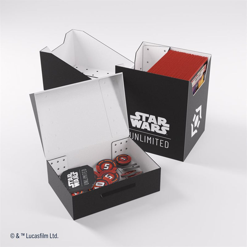 Gamegenic - Star Wars: Unlimited Soft Crate: Black/White