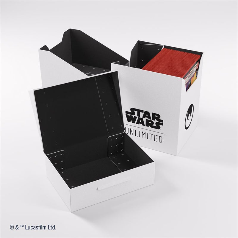 Gamegenic - Star Wars: Unlimited Soft Crate: White/Black