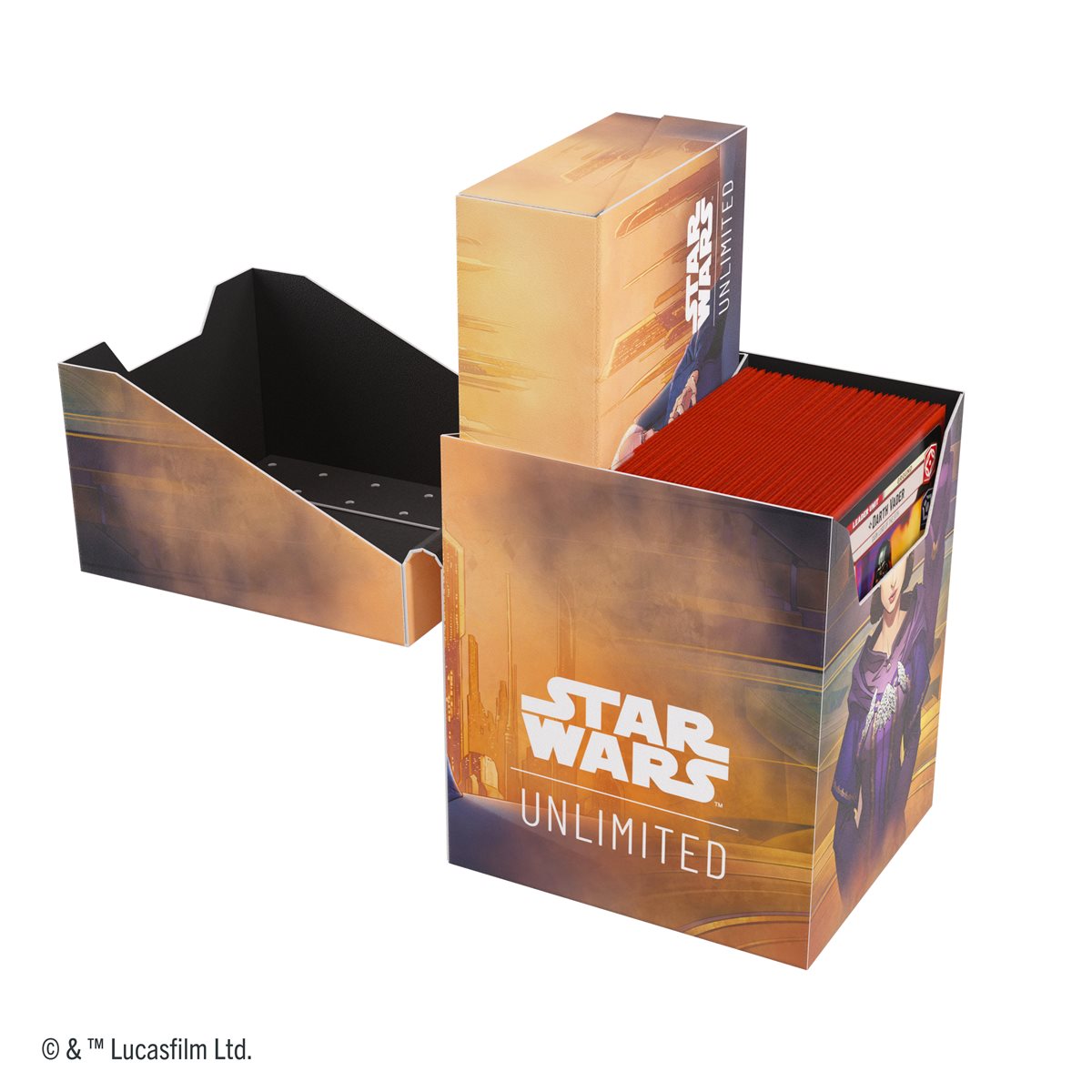 Gamegenic - Star Wars: Unlimited Soft Crate - Secrets of Power - Palpatine / Padme Amidala *PRE-ORDER*