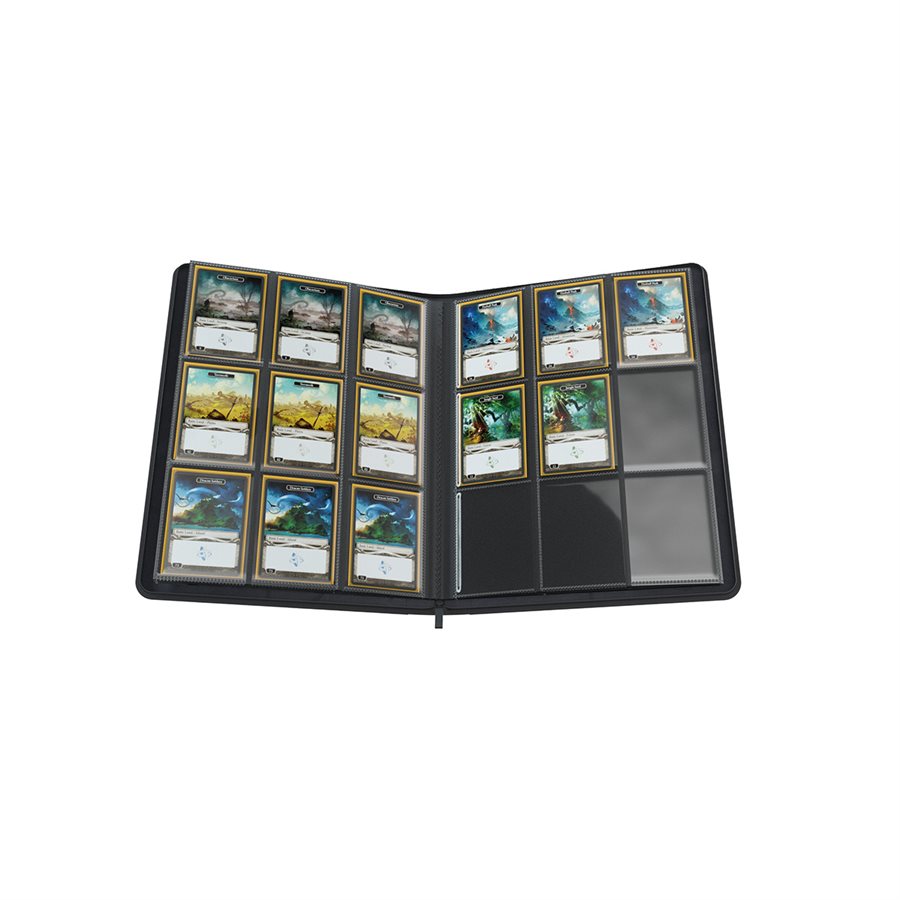 Gamegenic - Zip-Up Album: 18-Pocket: Black