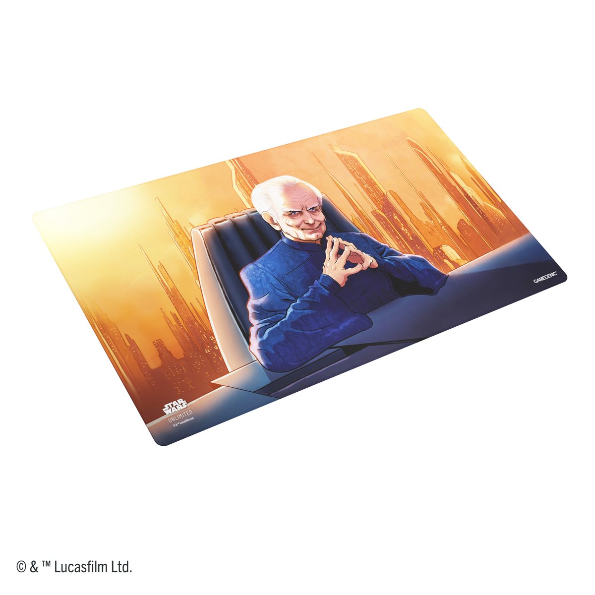 Gamegenic - Star Wars: Unlimited Playmat - Secrets of Power - Chancellor Palpatine *PRE-ORDER*