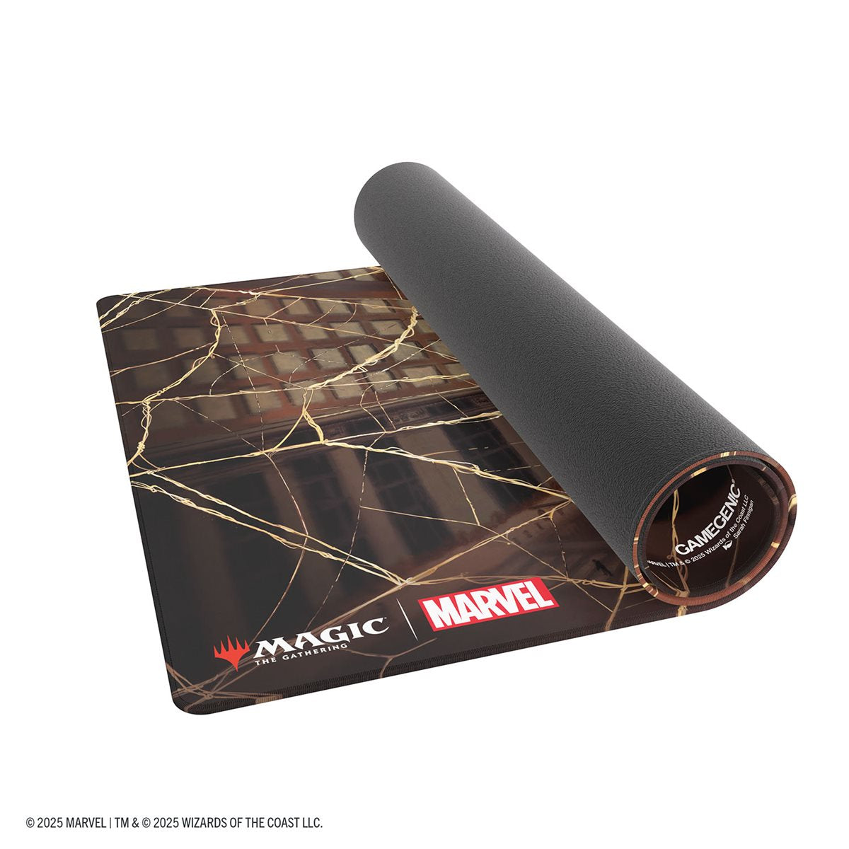Gamegenic - Magic: The Gathering - Shiny Playmat: Marvel's Spider-Man - Spider-Man Plains