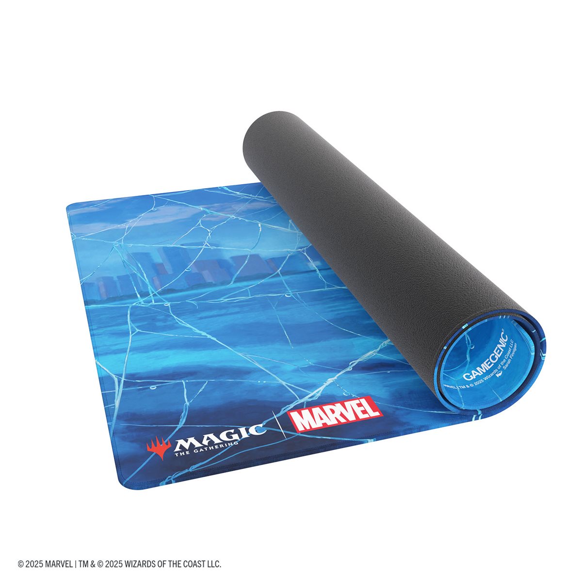 Gamegenic - Magic: The Gathering - Shiny Playmat: Marvel's Spider-Man - Spider-Man Island