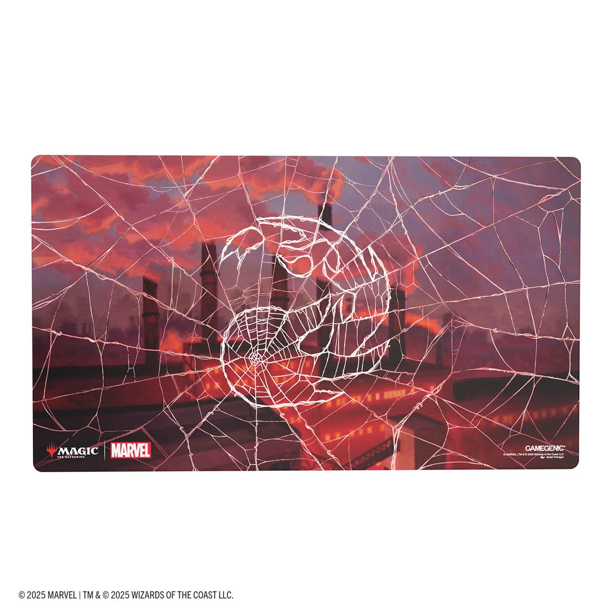 Gamegenic - Magic: The Gathering - Shiny Playmat: Marvel's Spider-Man - Spider-Man Mountain