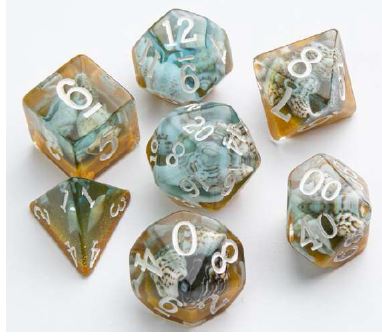 Gamegenic: Embraced Series: Summer Time Dice Set (7pcs)