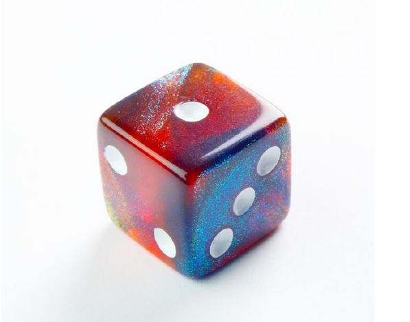 Gamegenic: Galaxy Series 16mm d6 Set: Mars (12ct)