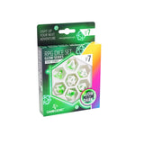 Gamegenic: Glow Series: Toxic Stones Dice Set (7pcs)