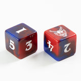 Gamegenic: Stranger Things 16mm d6 Set: Hellfire Club (12ct)
