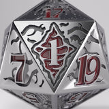 Gamegenic: Stranger Things - Hellfire Club Premium Metal D20 Die