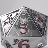 Gamegenic: Stranger Things - Hellfire Club Premium Metal D20 Die