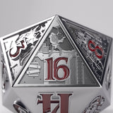 Gamegenic: Stranger Things - Hellfire Club Premium Metal D20 Die