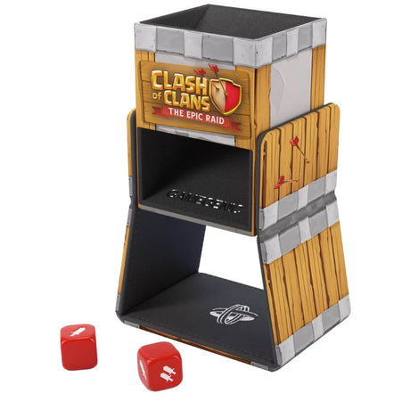 Gamegenic - Clash of Clans: Premium Ultra Compact Dice Tower Playmat *PRE-ORDER*