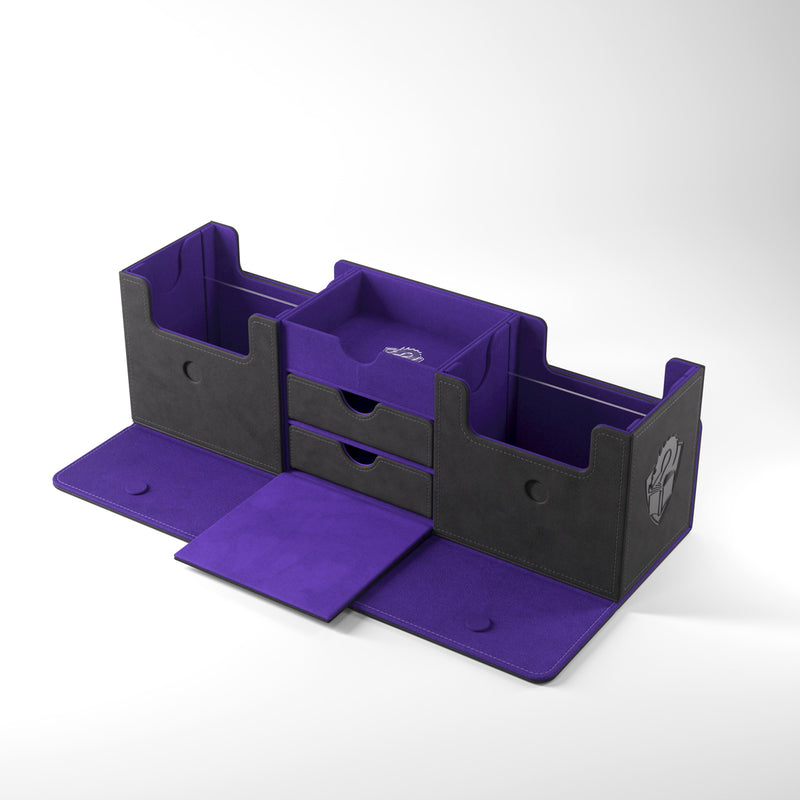 Gamegenic: Deck Box - The Academic 266+ XL Black/Purple