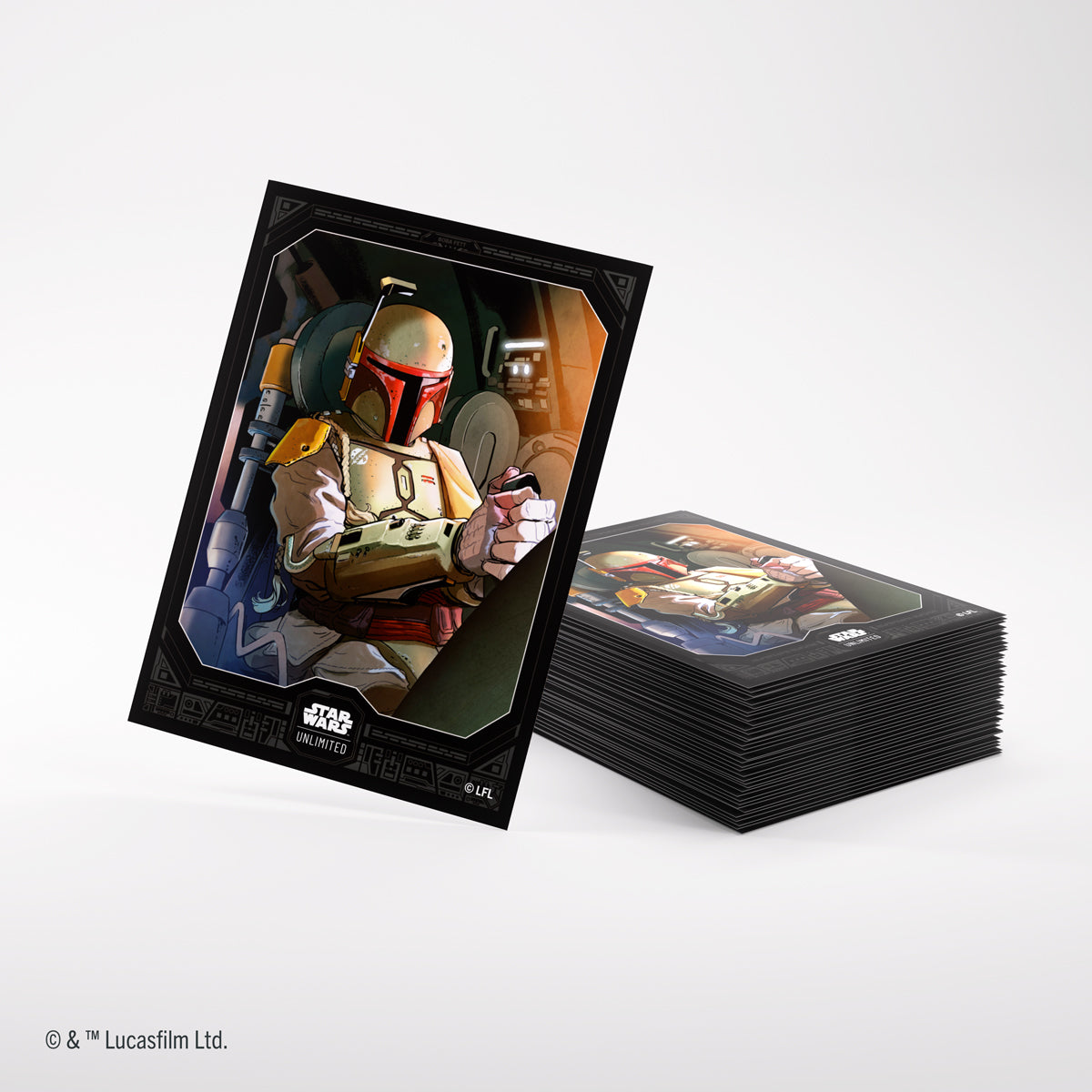 Gamegenic: Star Wars: Unlimited Art Sleeves: Boba Fett (60ct)
