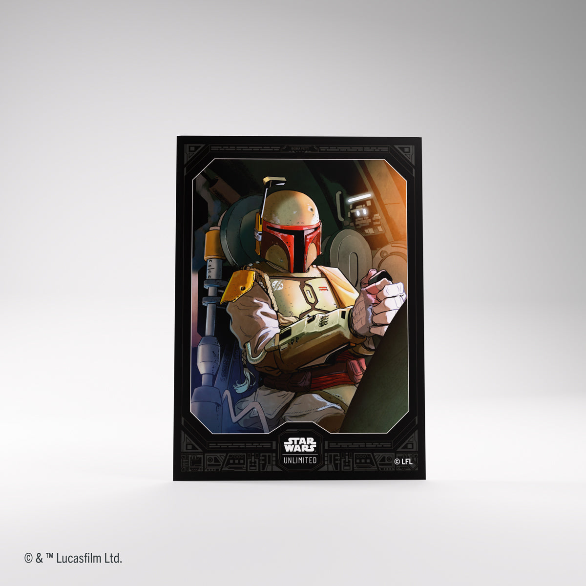 Gamegenic: Star Wars: Unlimited Art Sleeves: Boba Fett (60ct)