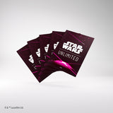 Gamegenic: Star Wars: Unlimited Art Sleeves: Card Back Magenta (60ct)
