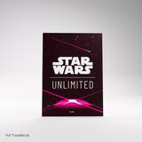 Gamegenic: Star Wars: Unlimited Art Sleeves: Card Back Magenta (60ct)