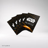 Gamegenic: Star Wars: Unlimited Art Sleeves: Card Back Orange (60ct)