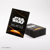 Gamegenic: Star Wars: Unlimited Art Sleeves: Card Back Orange (60ct)