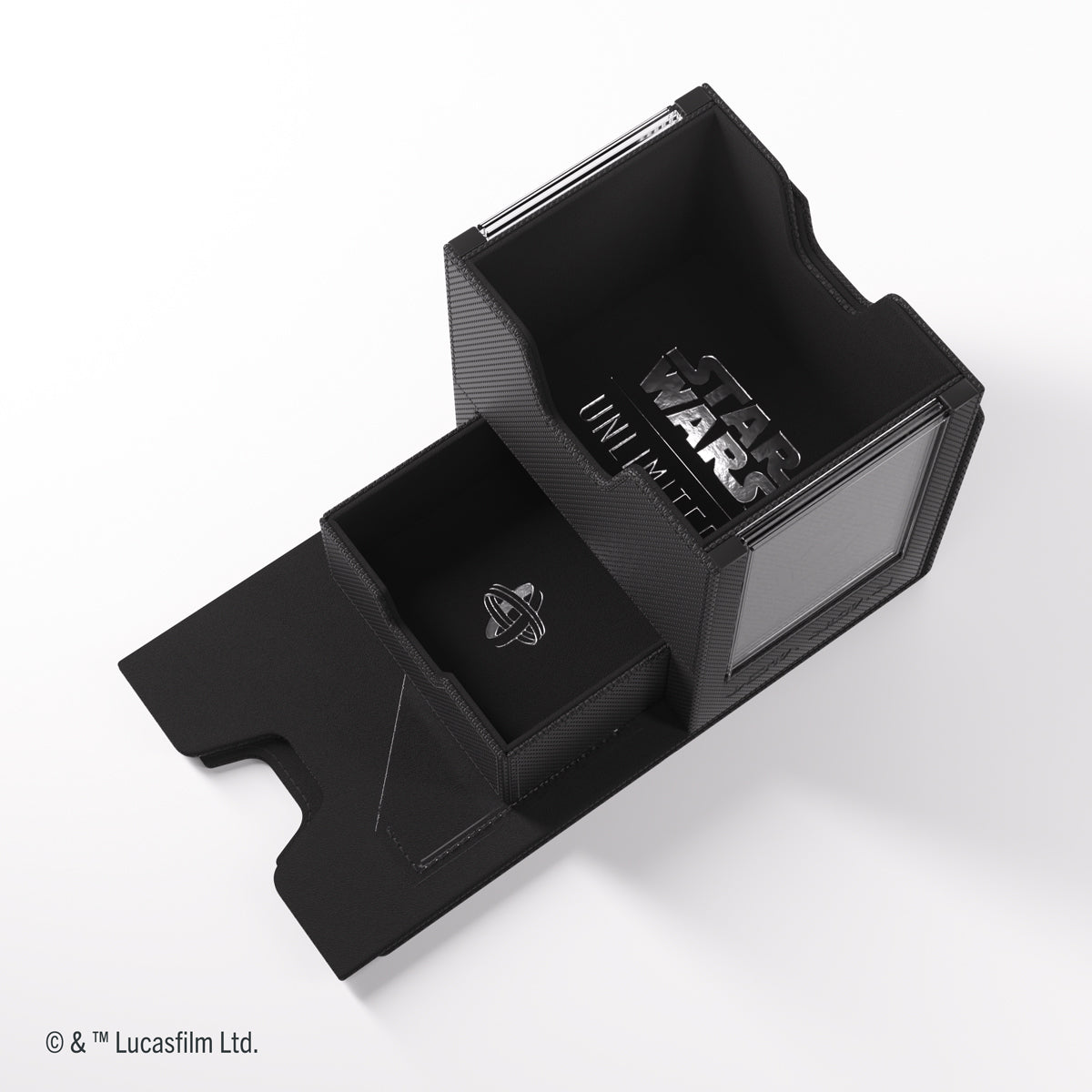 Gamegenic: Star Wars: Unlimited Twin Suns Deck Pod: Black