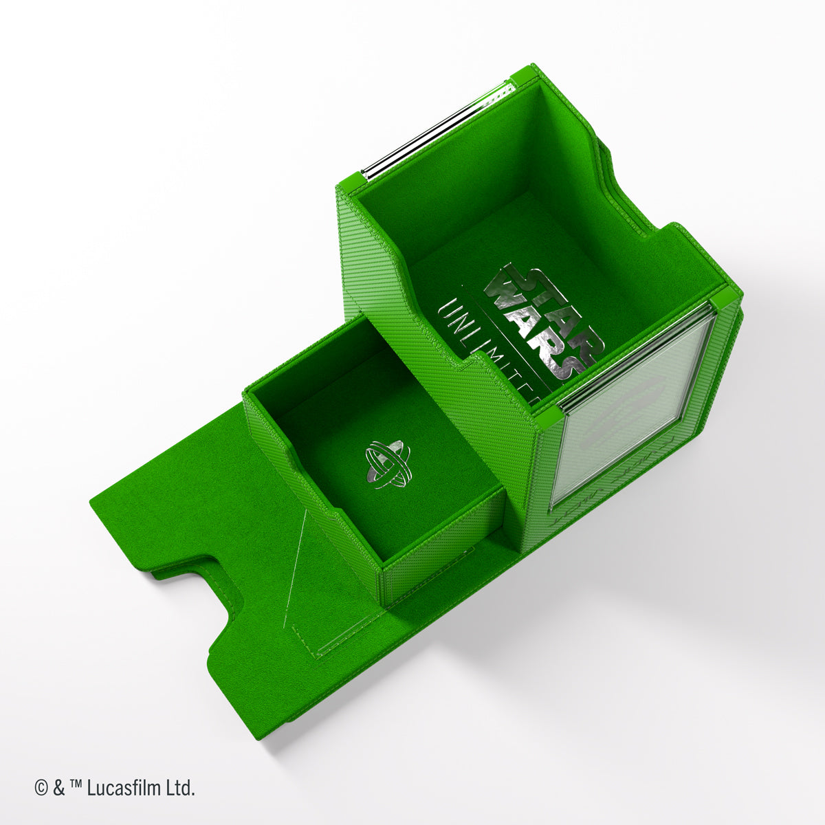 Gamegenic: Star Wars: Unlimited Twin Suns Deck Pod: Green