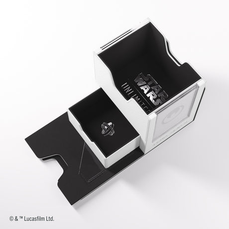 Gamegenic: Star Wars: Unlimited Twin Suns Deck Pod: White / Black
