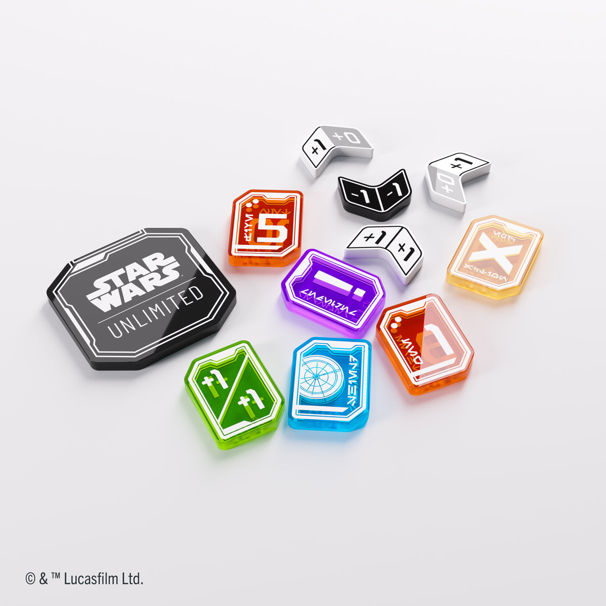Gamegenic: Star Wars: Unlimited Premium Acrylic Tokens