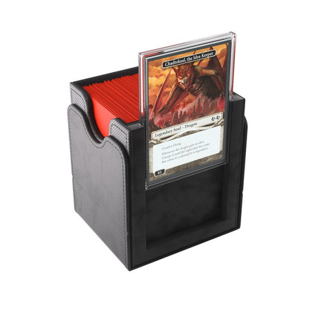 Gamegenic: Squire Plus XL Deck Box - Black (100ct)