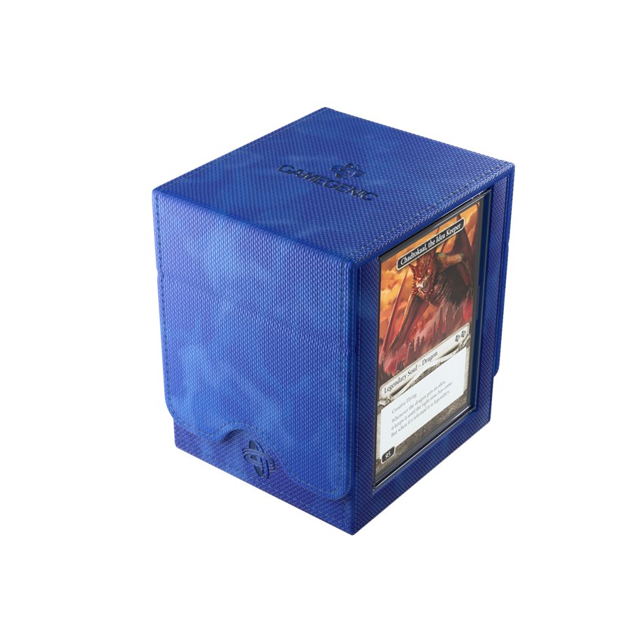 Gamegenic: Squire Plus XL Deck Box - Blue (100ct)
