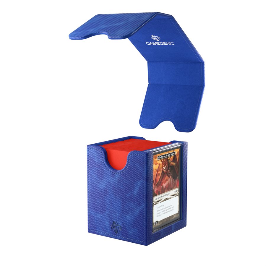Gamegenic: Squire Plus XL Deck Box - Blue (100ct)
