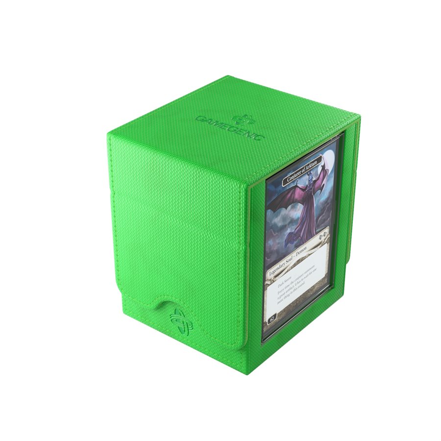 Gamegenic: Squire Plus XL Deck Box - Green (100ct)