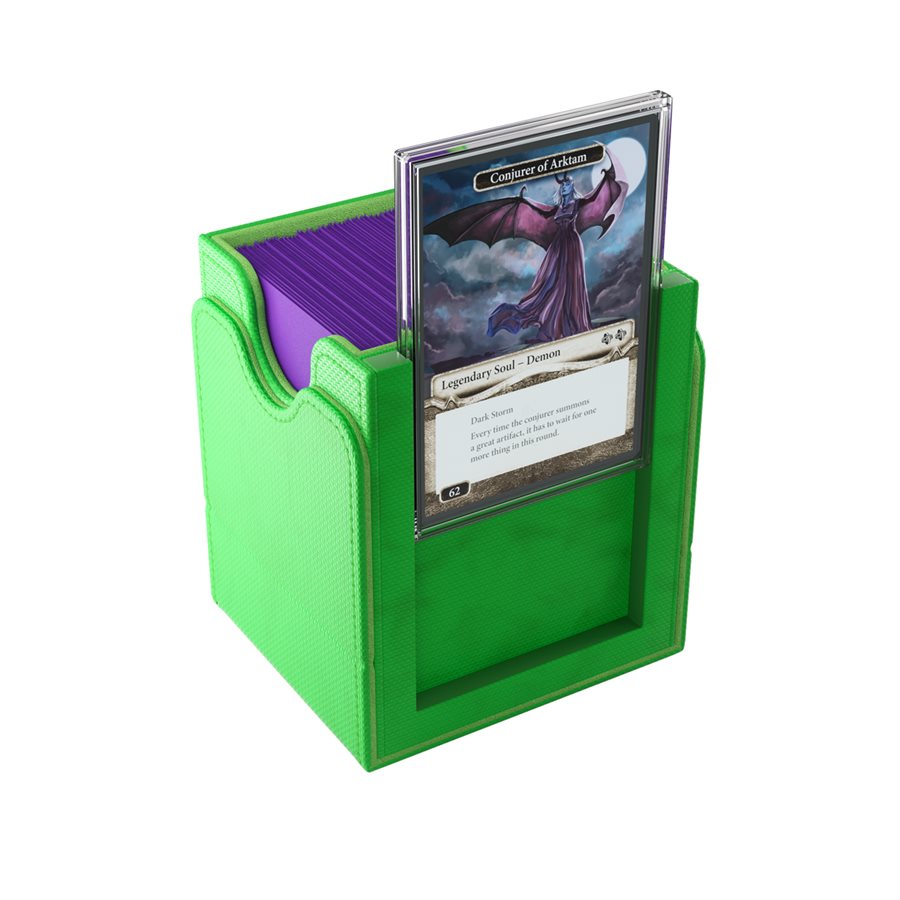Gamegenic: Squire Plus XL Deck Box - Green (100ct)