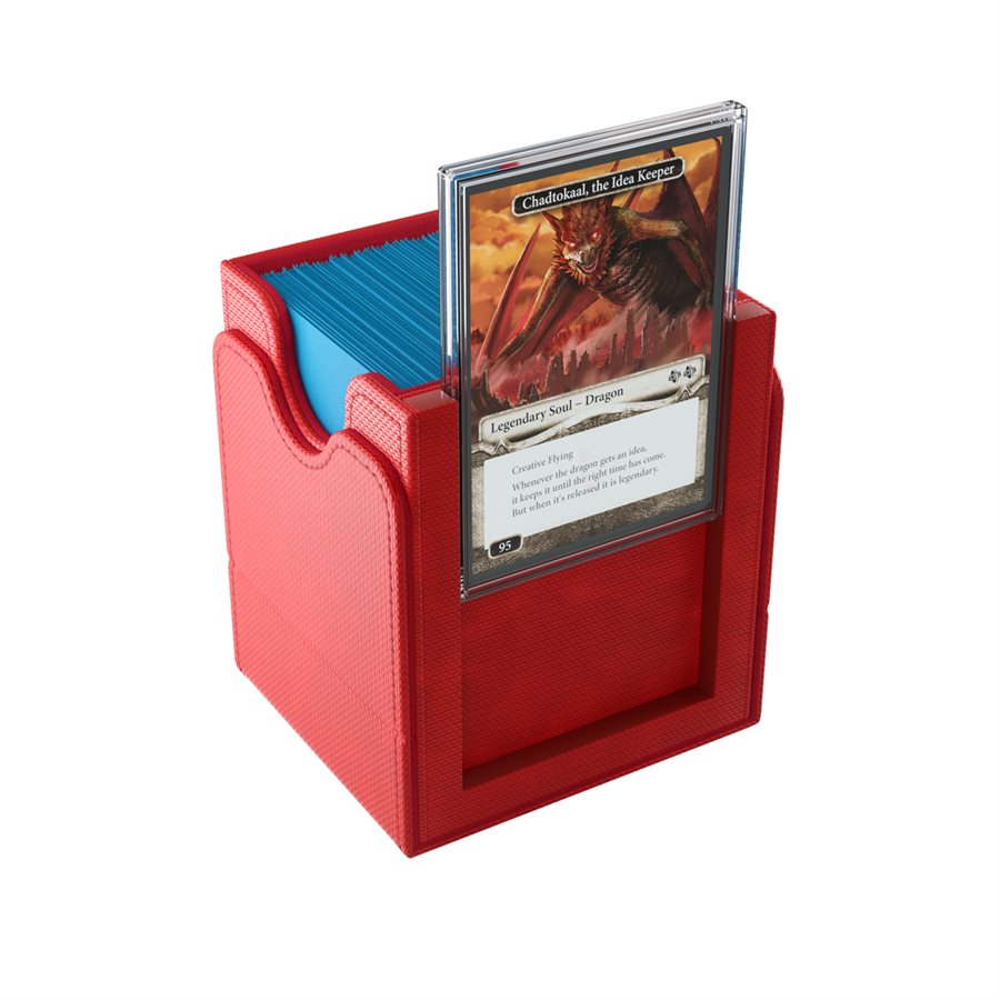 Gamegenic: Squire Plus XL Deck Box - Red (100ct)