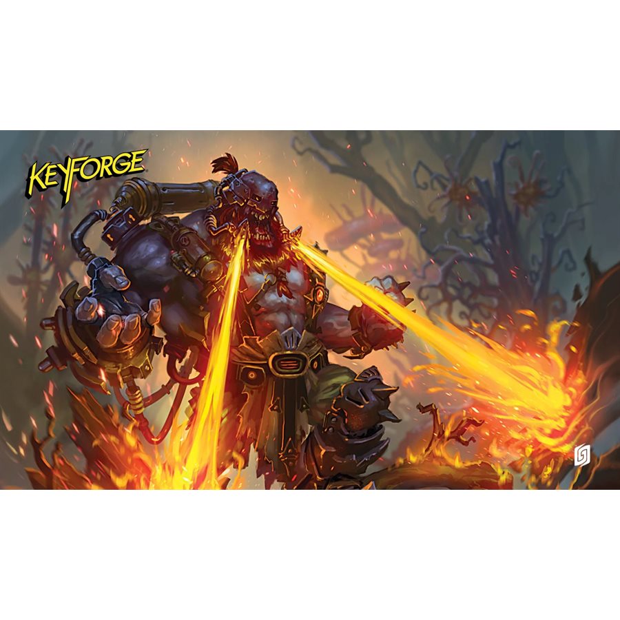 KeyForge Adventures - Crim Torchtooth Playmat
