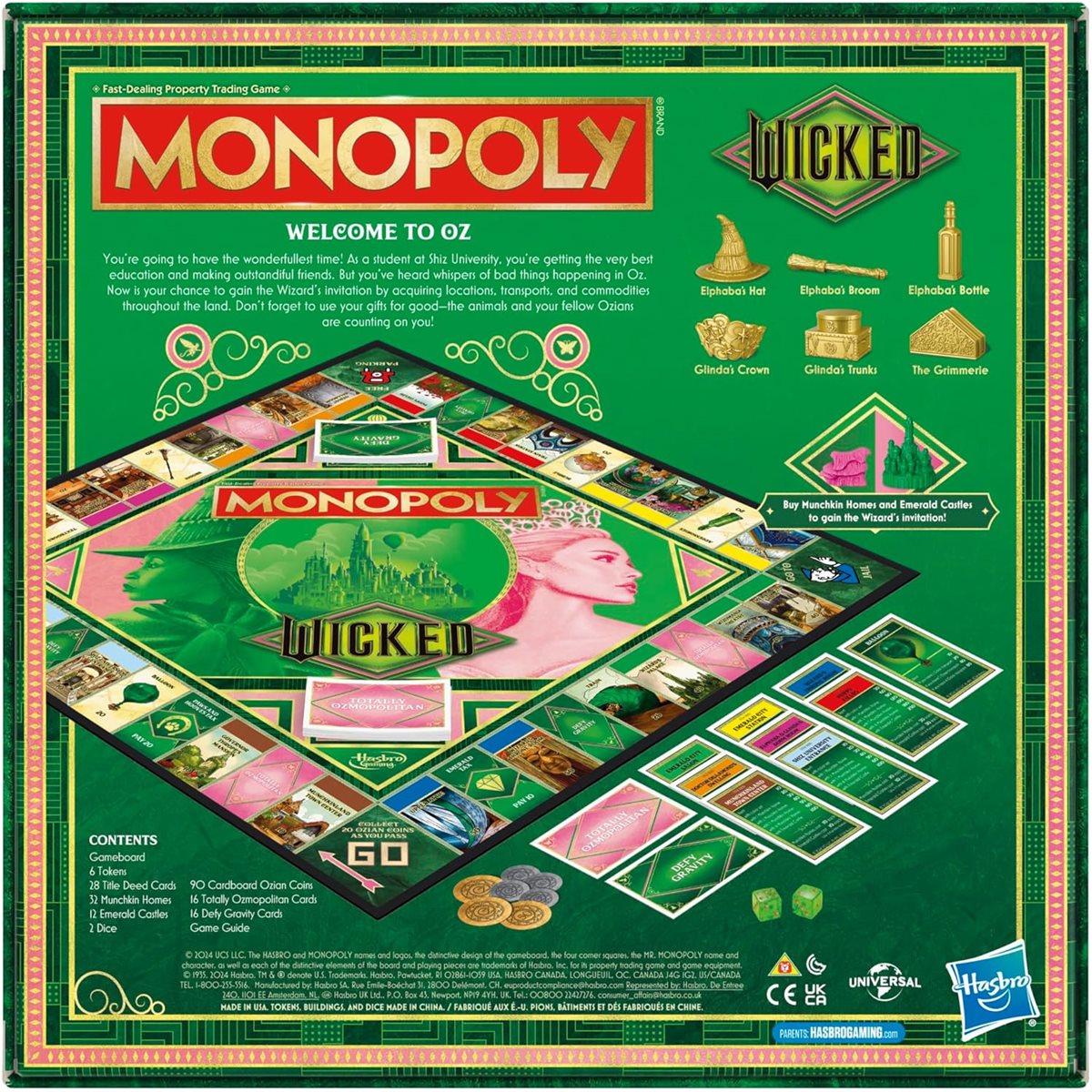 Monopoly: Wicked *PRE-ORDER*