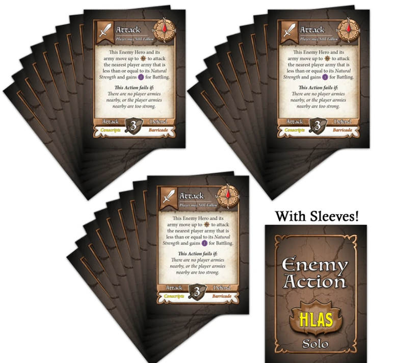 Heroes of Land, Air & Sea Solo Deck Pack