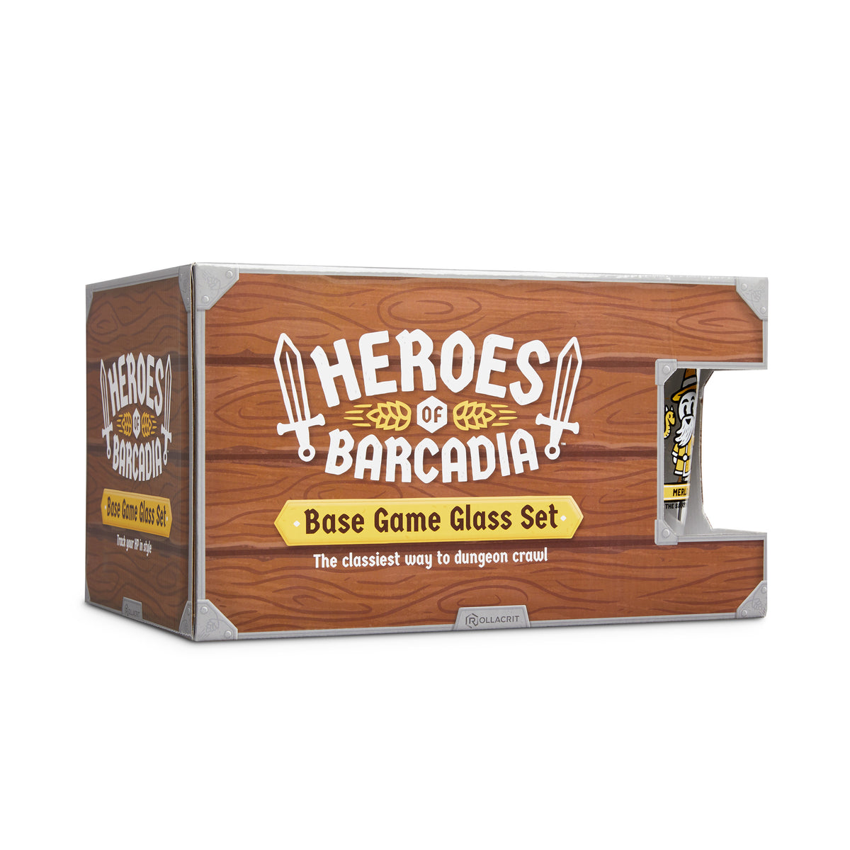 Heroes of Barcadia Base Game Glass Set *PRE-ORDER*