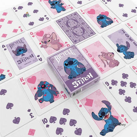 Bicycle Playing Cards - Disney: Stitch Purple