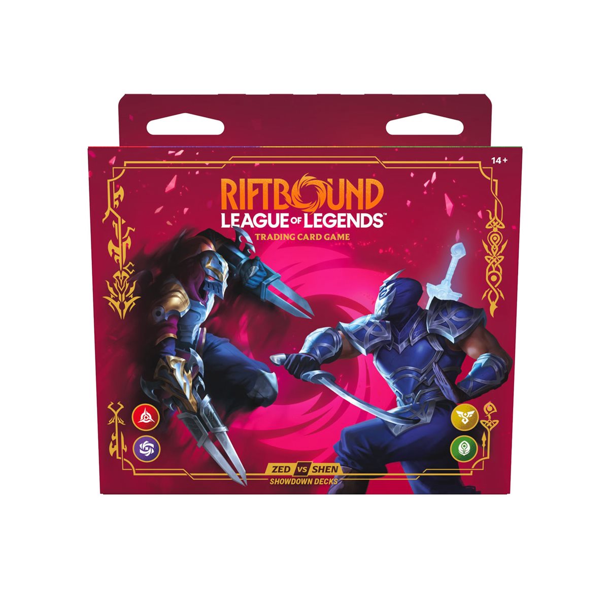 Riftbound - League of Legends TCG - Vendetta - Champion Deck Display: Zed vs. Shen