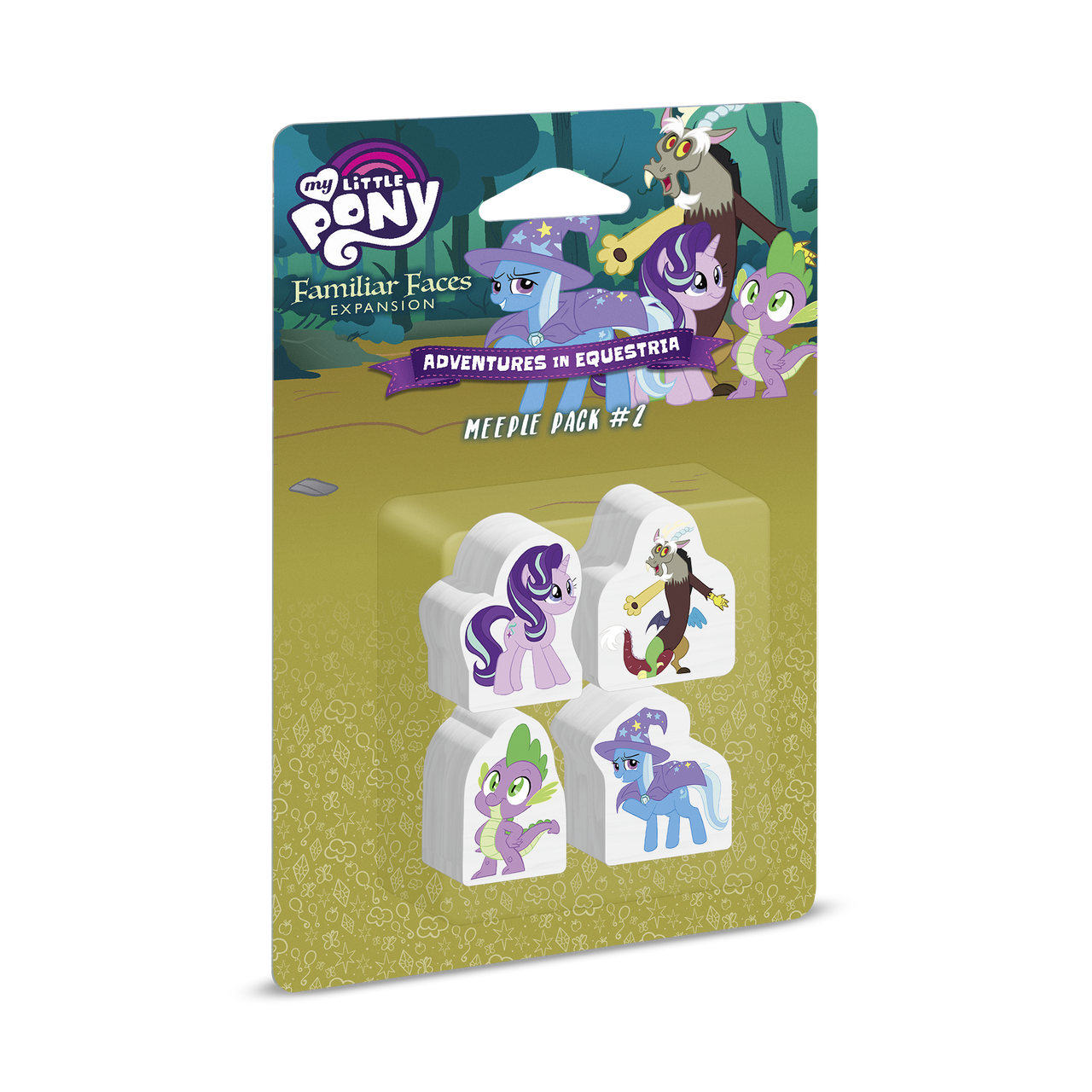 My Little Pony: Adventures in Equestria Deck-Building Game – Familiar Faces: Meeple Pack #2