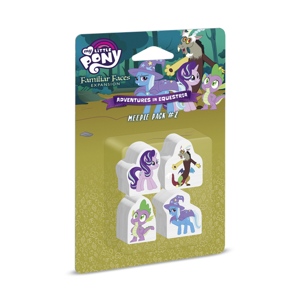 My Little Pony: Adventures in Equestria Deck-Building Game – Familiar Faces: Meeple Pack #2