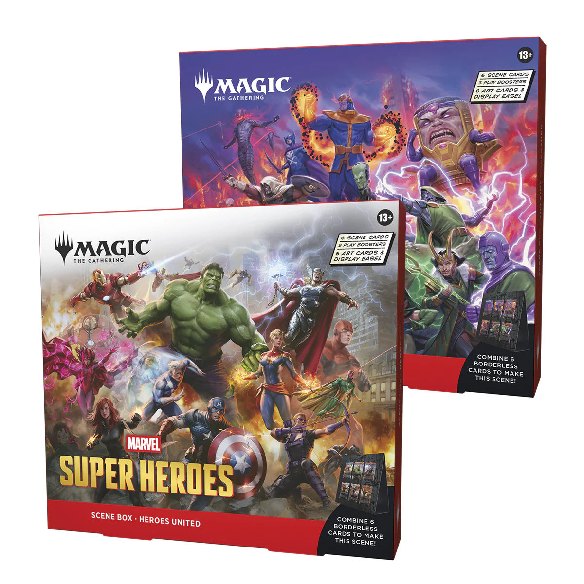 Magic: the Gathering: Marvel Super Heroes - Scene Box - Set of 2
