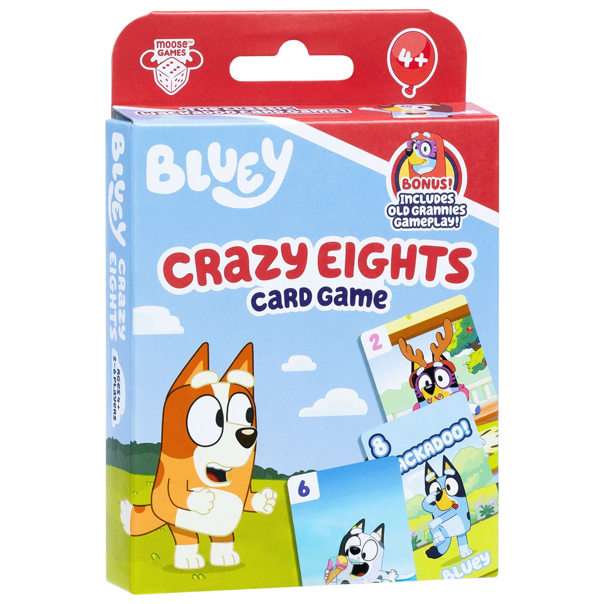 Bluey: Crazy Eights Card Game *PRE-ORDER*