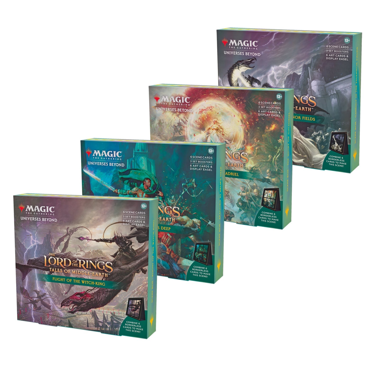 Magic: The Gathering - The Lord of the Rings: Holiday Scene Box (Set of 4)