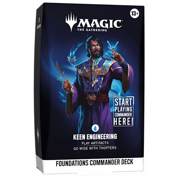 Magic: The Gathering - Foundations Commander Deck - Keen Engineering