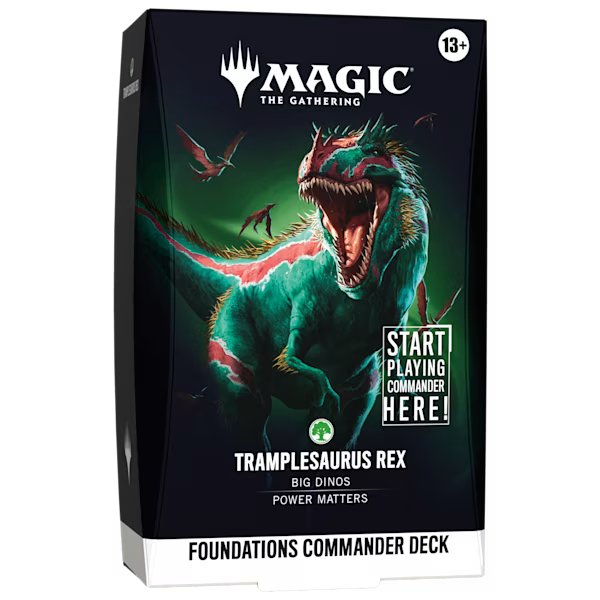 Magic: The Gathering - Foundations Commander Deck - Tramplesaurus Rex