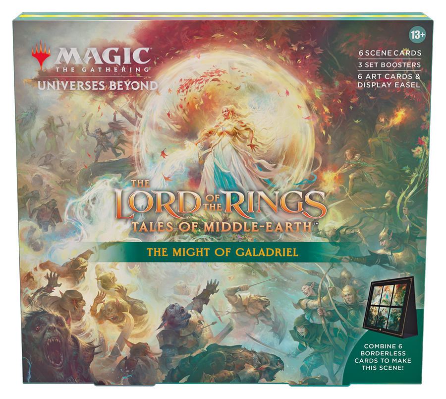 Magic: The Gathering - The Lord of the Rings: The Might of Galadriel Scene Box