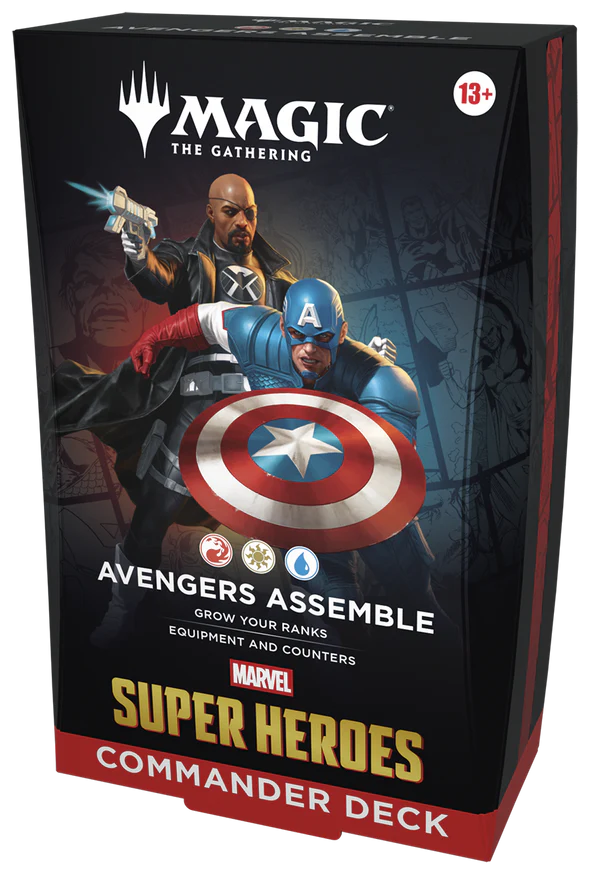 Magic: The Gathering: Marvel Super Heroes - Commander Decks (Avengers Assemble)