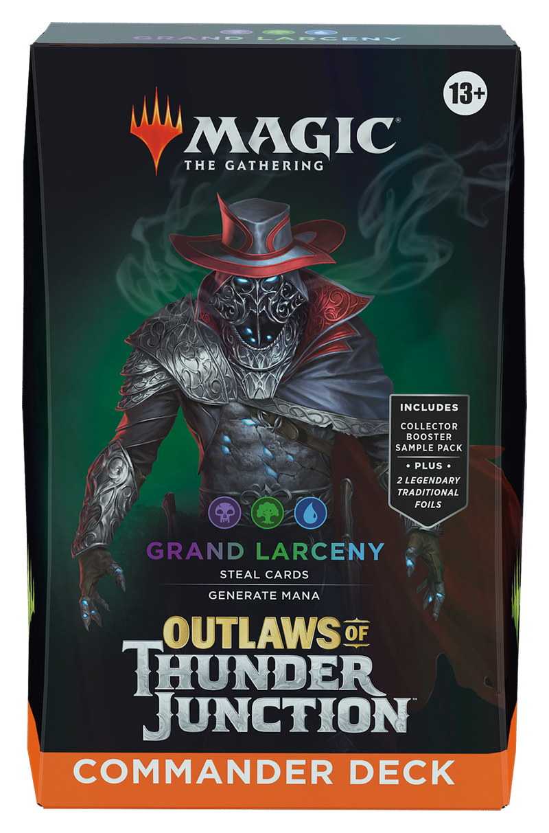 Magic the Gathering: Outlaws of Thunder Junction Commander Deck (Set of 4)
